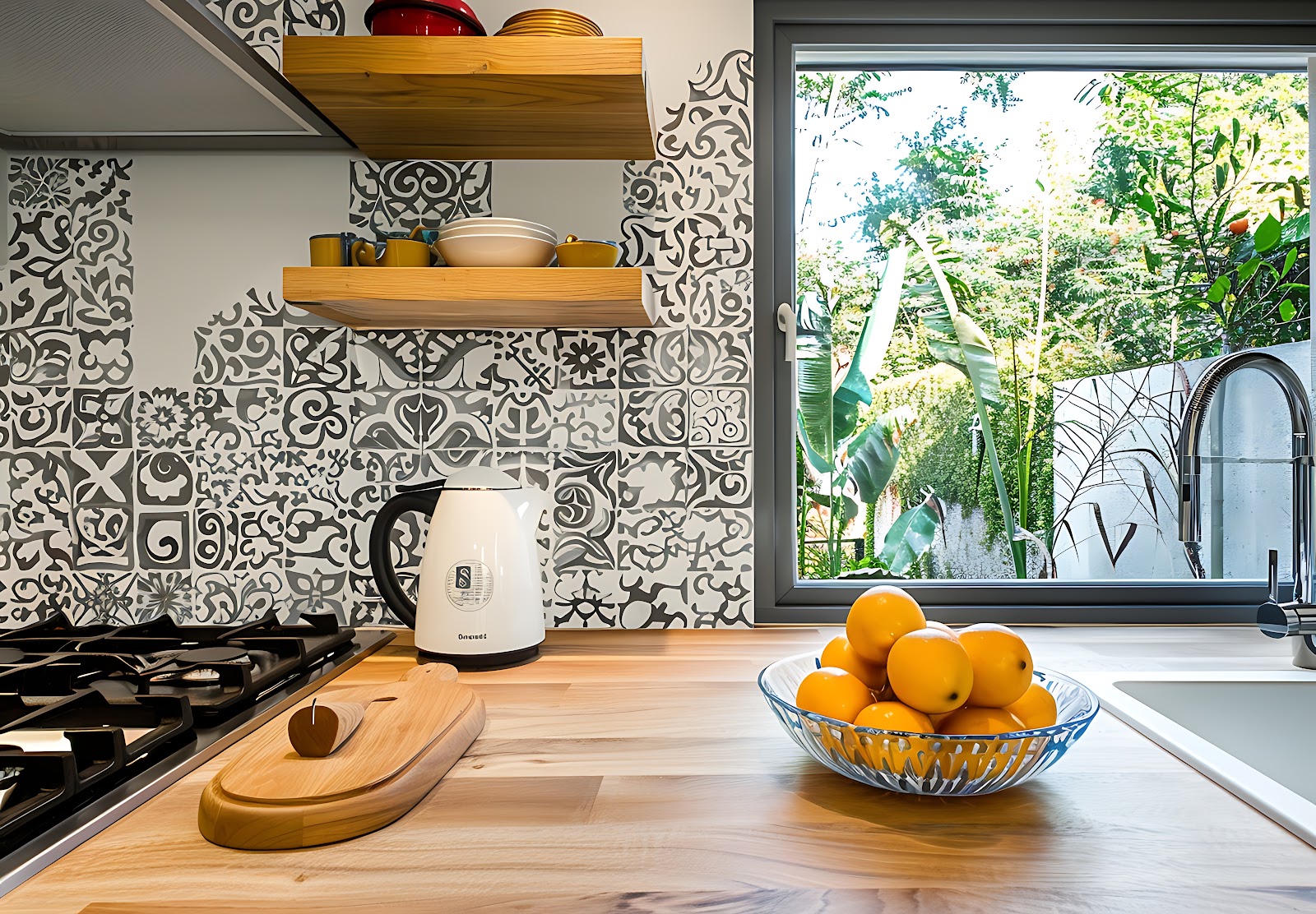 Encante-se com a beleza dos azulejos decorados para cozinhas