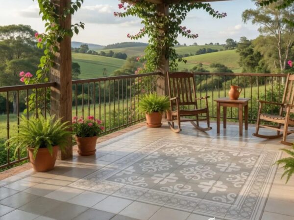 Explorando a elegância do piso português em diferentes ambientes