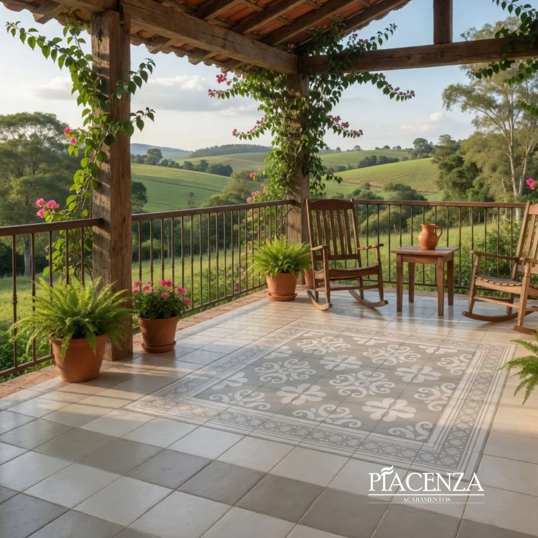 Explorando a elegância do piso português em diferentes ambientes