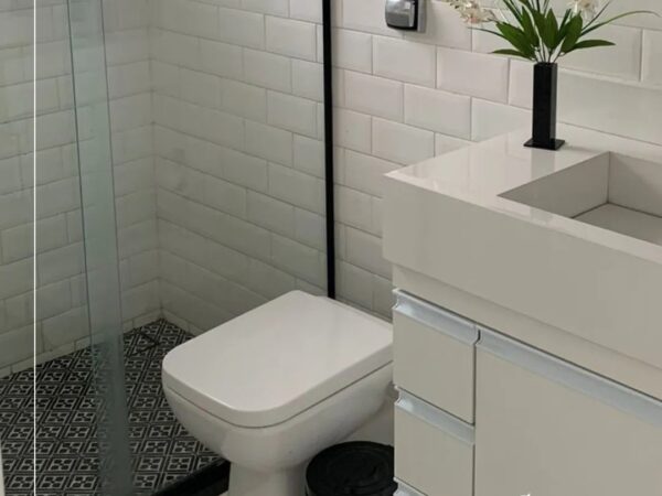 Renove seu banheiro com azulejos sofisticados